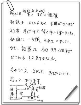 お客様の声